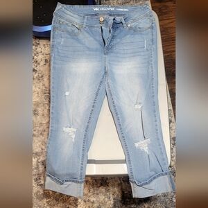 Light Blue Distressed Women's Jeans